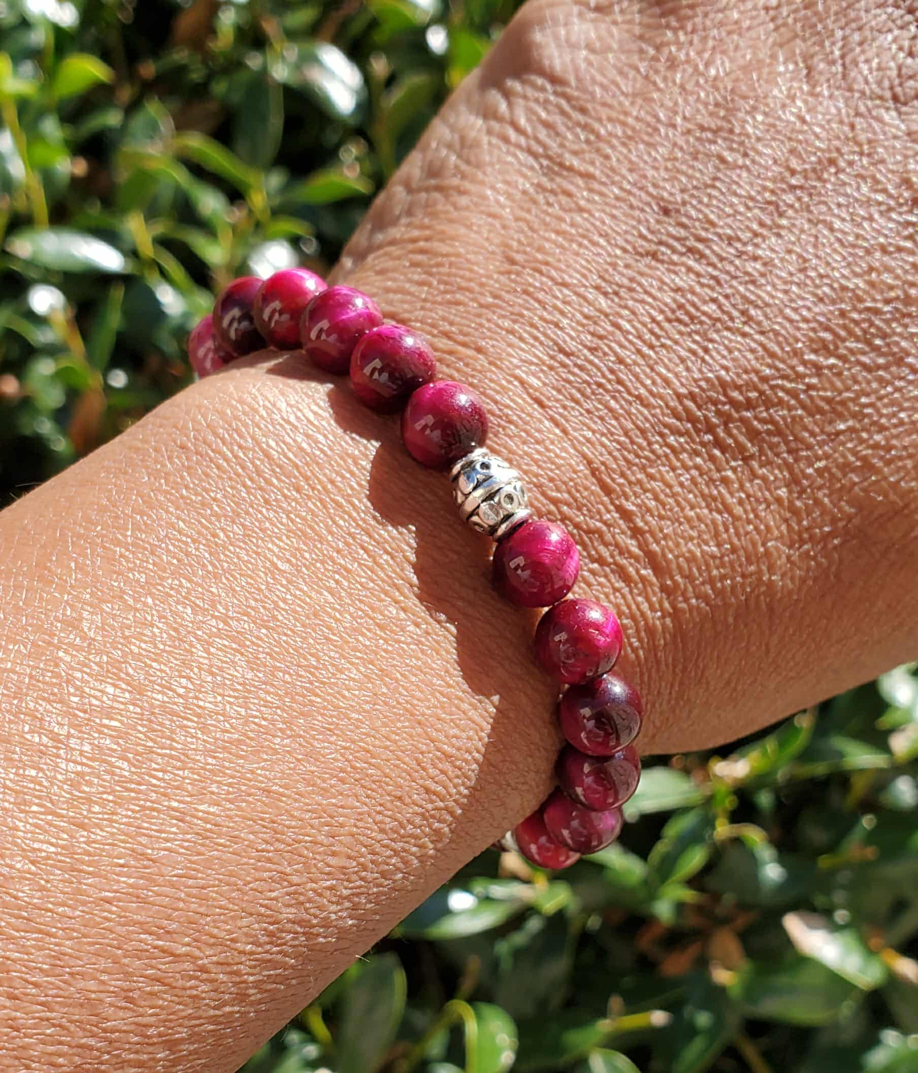 Burgundy Tiger Eye Radiance (6.5")