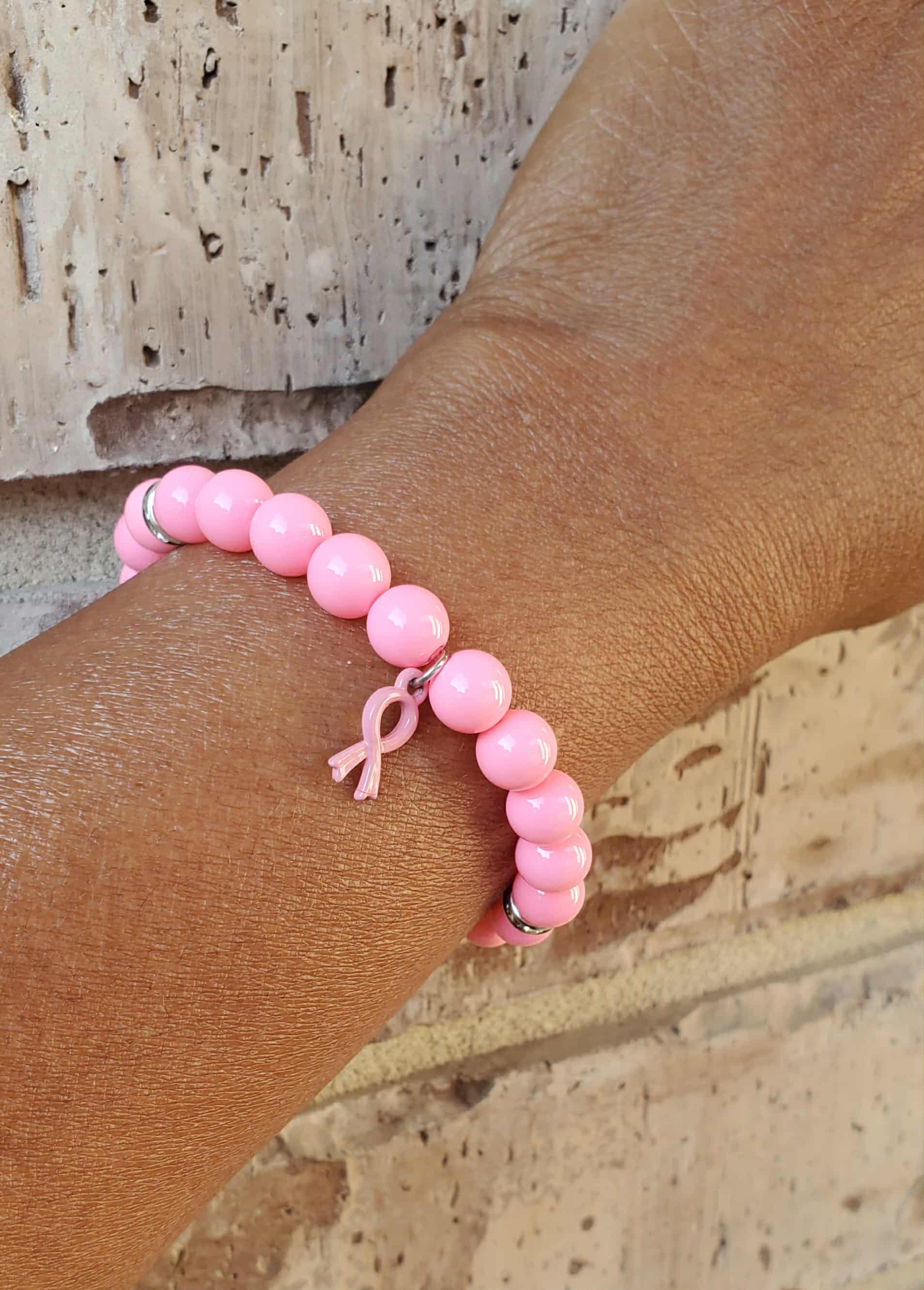 Breast Cancer Awareness Bracelet 🎗️