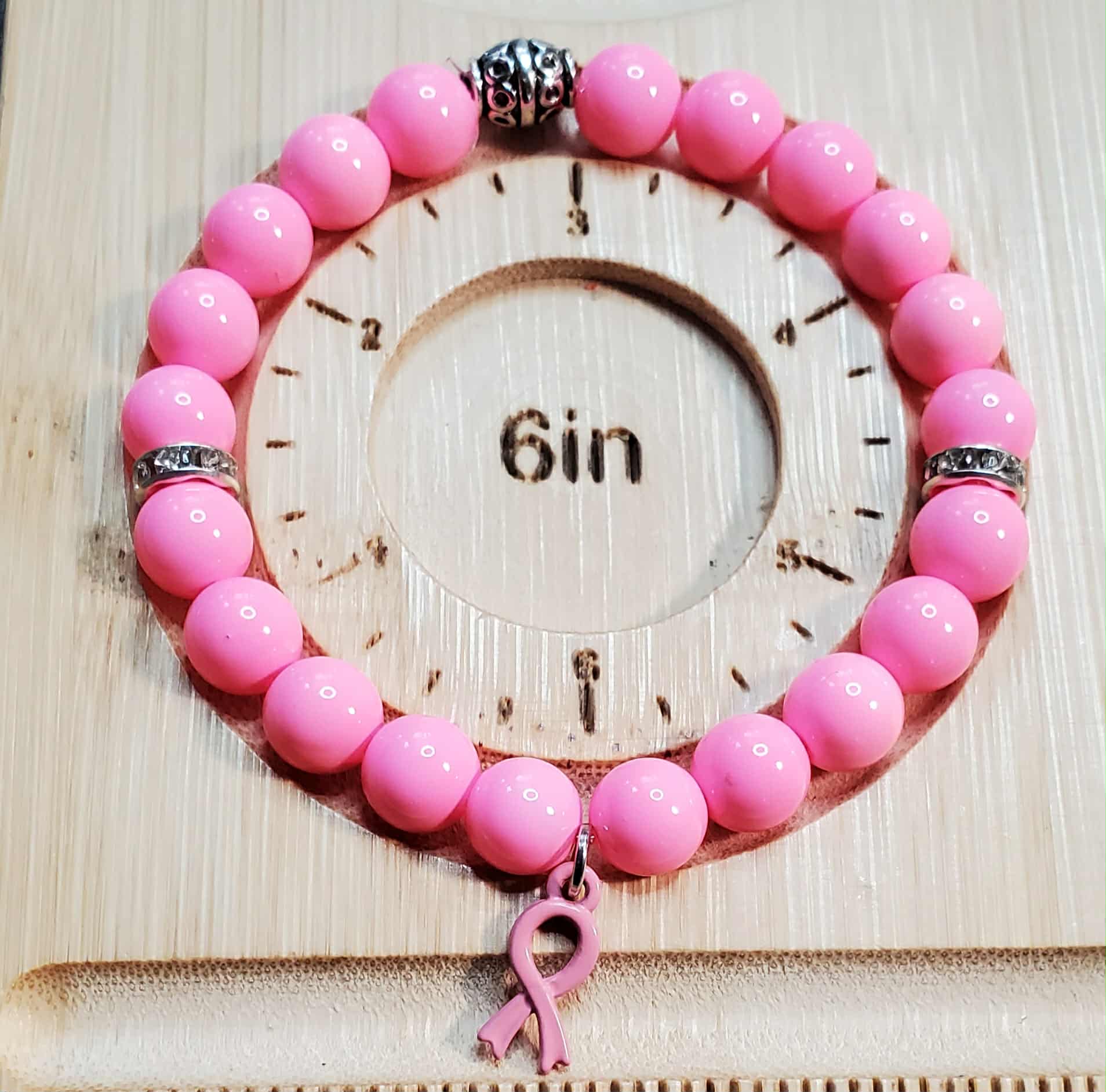 Breast Cancer Awareness Bracelet 🎗️